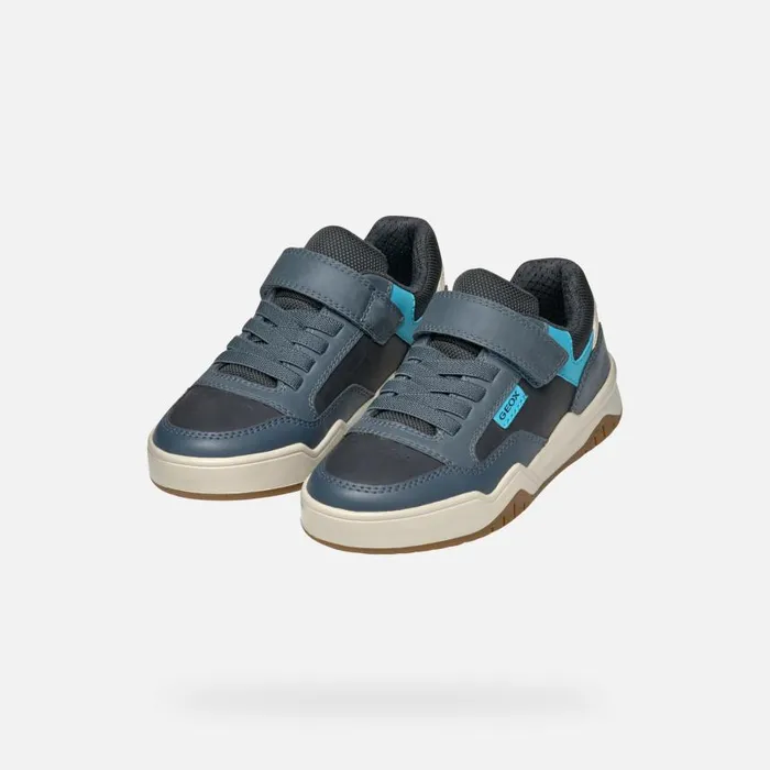 Kids Geox Sneakers PERTH BOY AvioDark Sky Low Top Sneakers Aviodark Sky