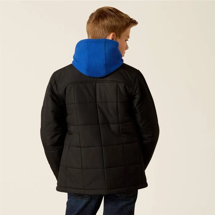 Kids Jackets and Vests Ariat Crius Insulated Jacket Black Kids Jackets and Vests Ariat Crius Insulated Jacket Black