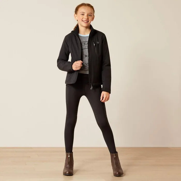 Kids Jackets and Vests Ariat Rion StretchShell Insulated Jacket Black Kids Jackets and Vests Ariat Rion StretchShell Insulated Jacket Black