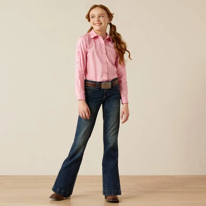 Kids Jeans Ariat Elsie Trouser Jeans Pacific Kids Jeans Ariat Elsie Trouser Jeans Pacific