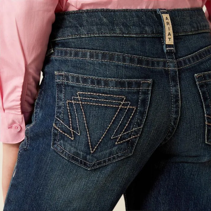 Kids Jeans Ariat Elsie Trouser Jeans Pacific Kids Jeans Ariat Elsie Trouser Jeans Pacific