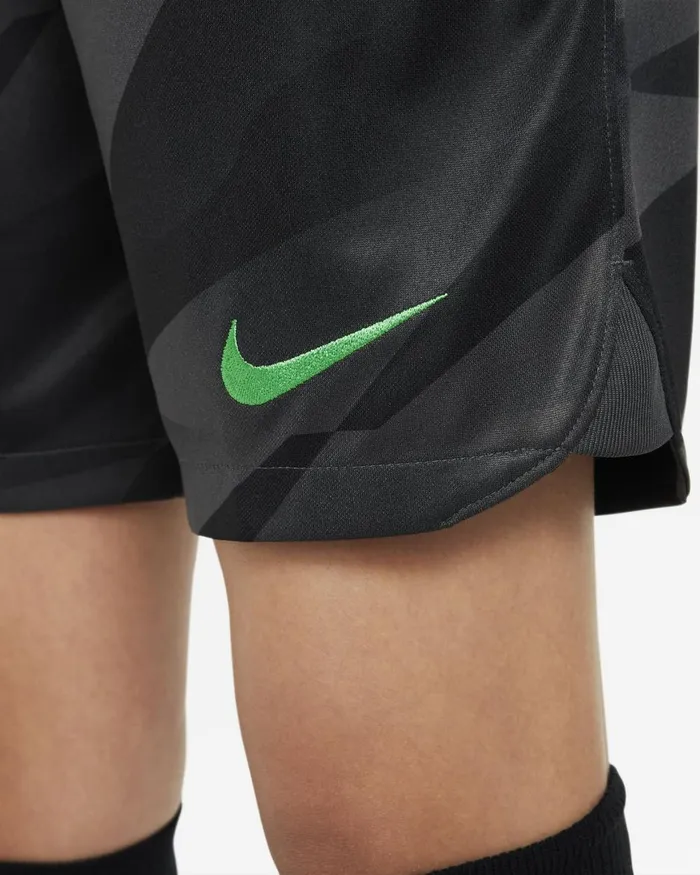 Kids Nike Shorts Liverpool FC 202324 Stadium Goalkeeper Anthracitepoison Green
