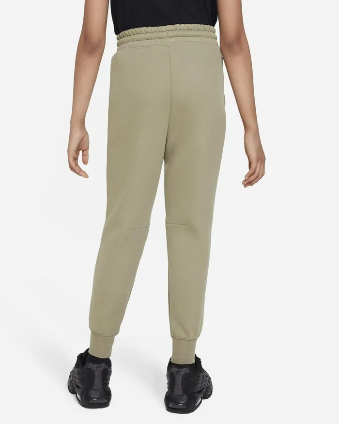 Kids Nike Trousers And Leggings Sportswear Tech Fleece Neutral Oliveblackblack