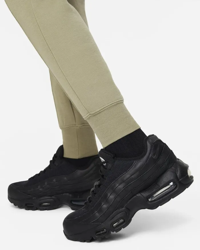 Kids Nike Trousers And Leggings Sportswear Tech Fleece Neutral Oliveblackblack