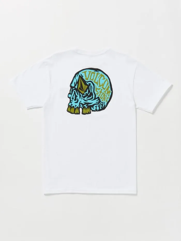 Kids TShirts and Tanks Volcom Big Boys Eyecolades Short Sleeve Tee 8211 White