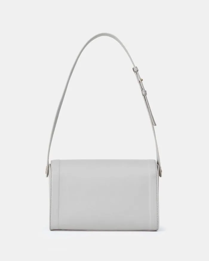 Lafayette 148 New York Calfskin Leather and Suede Saddle BagMedium Black HandbagsAccessories Leather Accessories