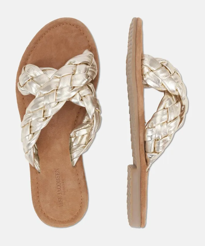 Leather Sandal 8211 Silver Shoes Ilse Jacobsen Sandals Leather Sandal 8211 Silver Shoes Ilse Jacobsen Sandals