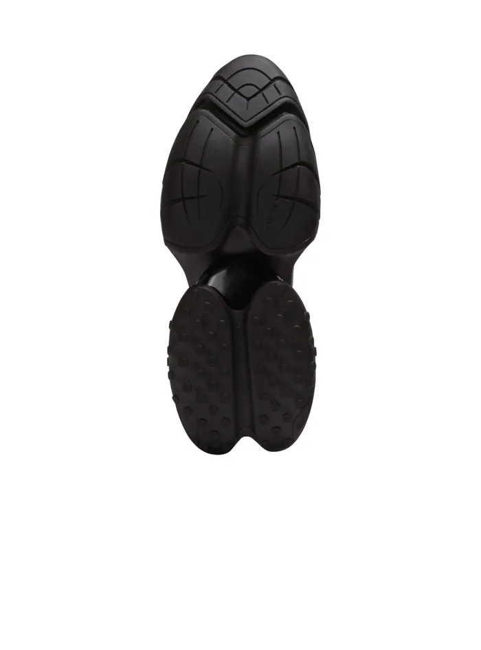 Leather Unicorn Loafer Sneakers Black Men Balmain Sneakers