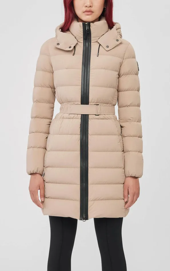 Light Down Jackets Women Mackage ASHLEY Stretch Light Down With Removable Hood Black Light Down Jackets Women Mackage ASHLEY Stretch Light Down With Removable Hood Black