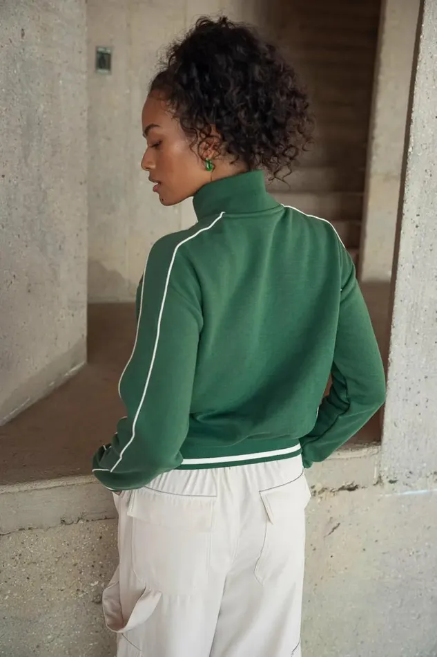 Lila Active Jacket In Green Green Women Bohme Jackets and Blazers