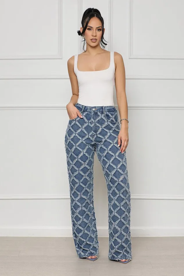 Lilly039s Kloset Denim Women Diamond Distressed Jeans FINAL SALE