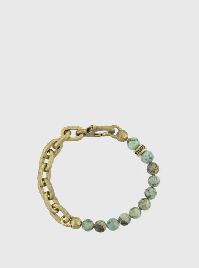 LINK AND BEADED BRACELET No Color Accessories John Varvatos Jewelry