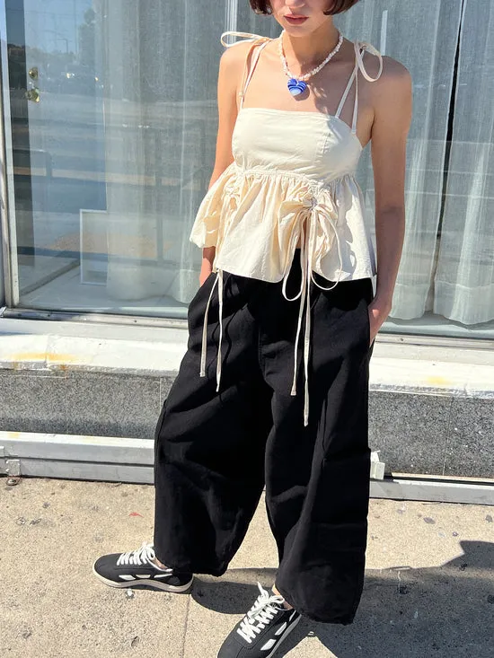 Lisa Says Gah Chef Pant Licorice Black Women Bottoms