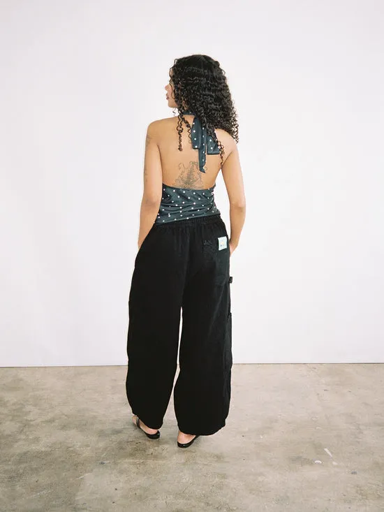 Lisa Says Gah Chef Pant Licorice Black Women Bottoms