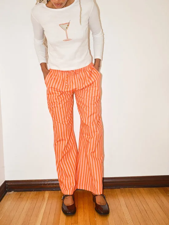 Lisa Says Gah Gabrielle Pants Pink U0026 Orange Women Bottoms