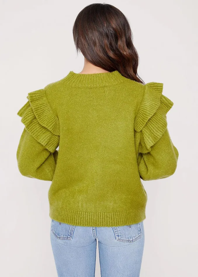 Literary Lover Orian Sweater Moss Women Lost Wander Tops