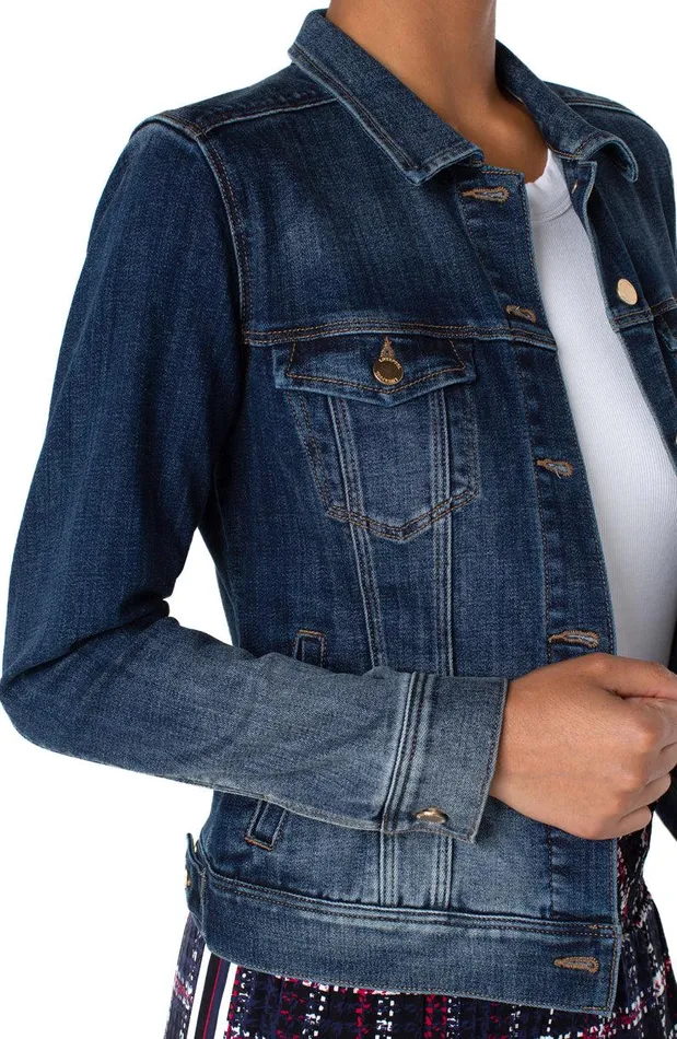 Liverpool Los Angeles CLASSIC JEAN JACKET Glenrock Women JEAN JACKETS