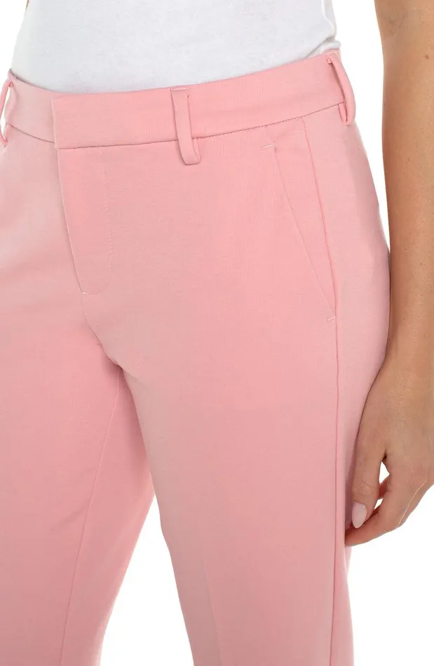 Liverpool Los Angeles KELSEY KNIT TROUSER SUPER STRETCH PONTE Pink Perfection Women TROUSERS