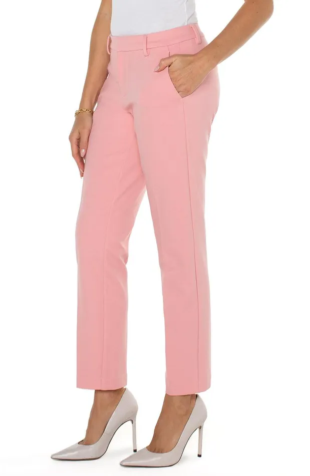 Liverpool Los Angeles KELSEY KNIT TROUSER SUPER STRETCH PONTE Pink Perfection Women TROUSERS