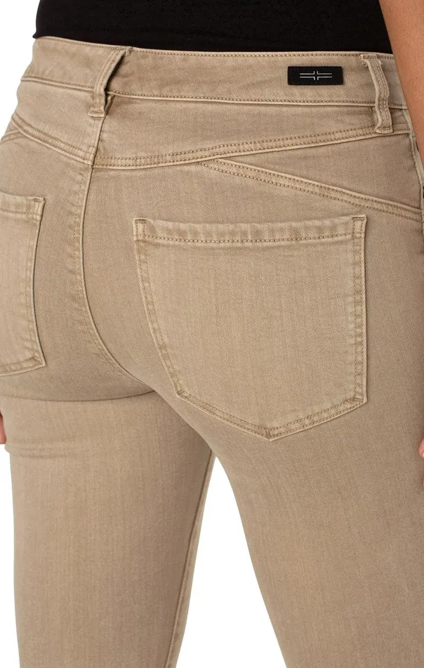 Liverpool Los Angeles PIPER 034HUGGER034 ANKLE SKINNY Biscuit Tan Women SKINNY