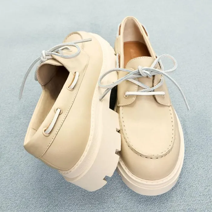 Loafers and Oxfords Women ALDO Seaport Boat Shoe 8211 Lug Sole