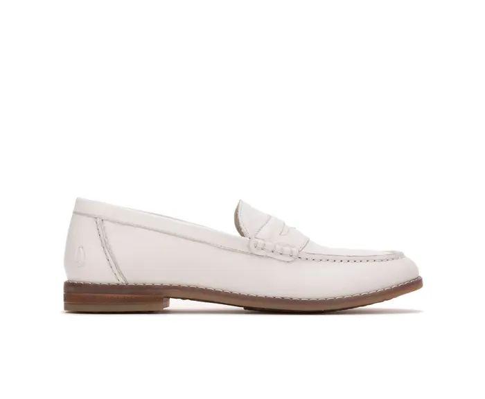 Loafers Hush Puppies Women Wren Loafer Perfect Fit Ivory Leather