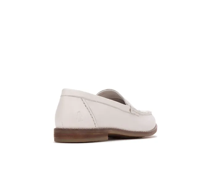 Loafers Hush Puppies Women Wren Loafer Perfect Fit Ivory Leather Loafers Hush Puppies Women Wren Loafer Perfect Fit Ivory Leather