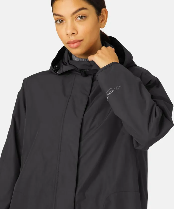 Long Raincoat 8211 Black Rainwear Ilse Jacobsen Raincoats