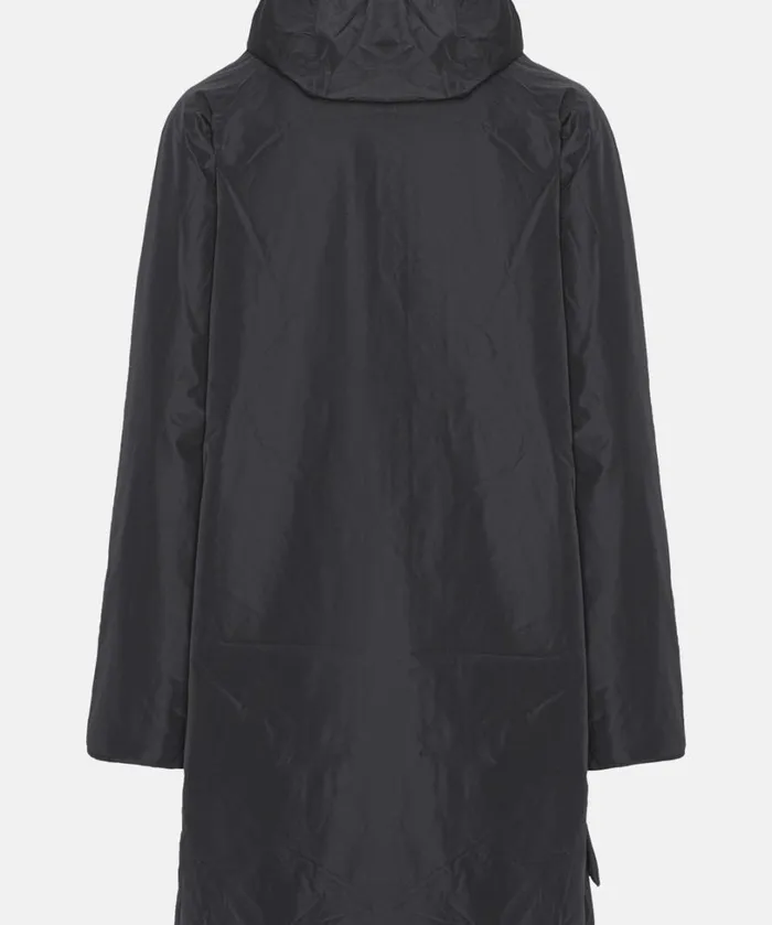 Long Raincoat 8211 Black Rainwear Ilse Jacobsen Raincoats