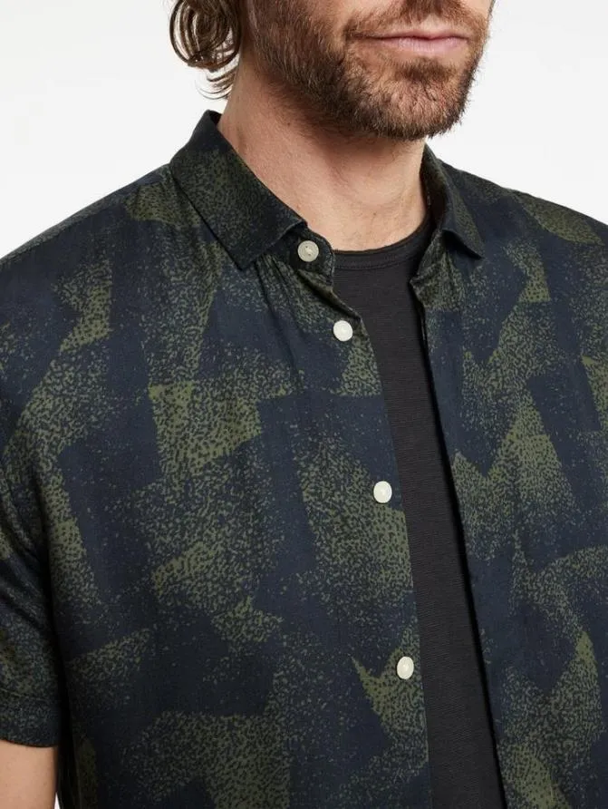 LOREN SHIRT Deep Olive Clothing John Varvatos Shirts LOREN SHIRT Deep Olive Clothing John Varvatos Shirts