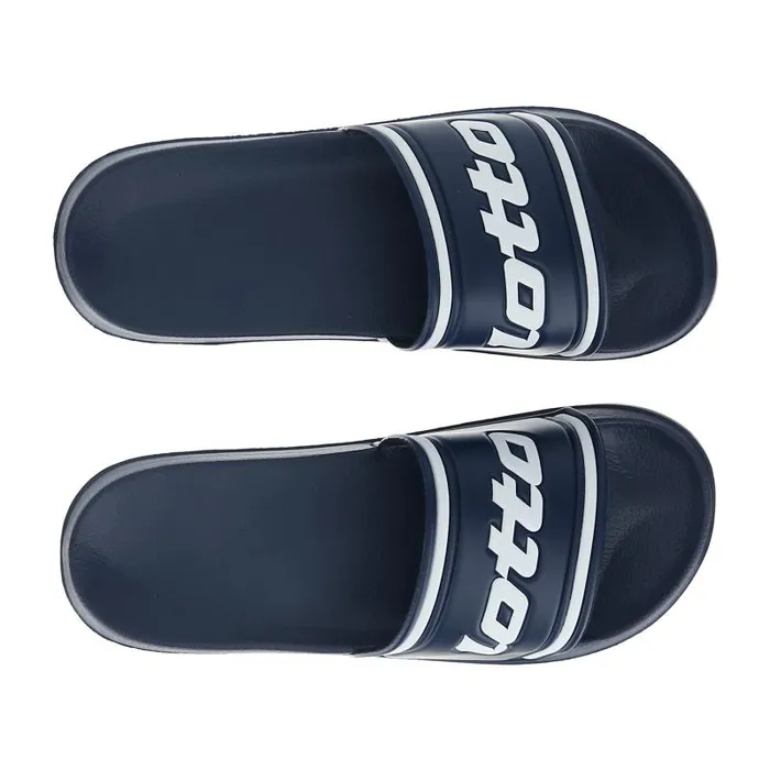 Lotto Sport FlipFlops And Slippers Man MIDWAY IV SLIDE Dress Blueall White Lotto Sport FlipFlops And Slippers Man MIDWAY IV SLIDE Dress Blueall White