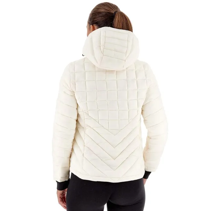 Lotto Sport Jackets Woman BOMBER CORTINA W IV HD Candy White Lotto Sport Jackets Woman BOMBER CORTINA W IV HD Candy White