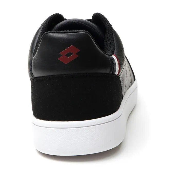 Lotto Sport Sneakers Man 1973 1 AMF All Blackdried Tomato Lotto Sport Sneakers Man 1973 1 AMF All Blackdried Tomato