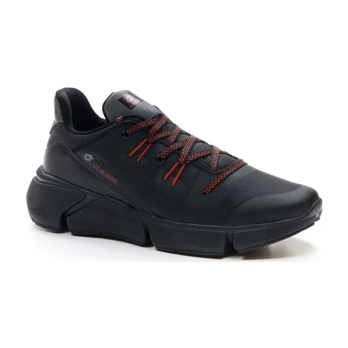 Lotto Sport Sneakers Man LIBRA AMF 1 All Blackrooibos Red