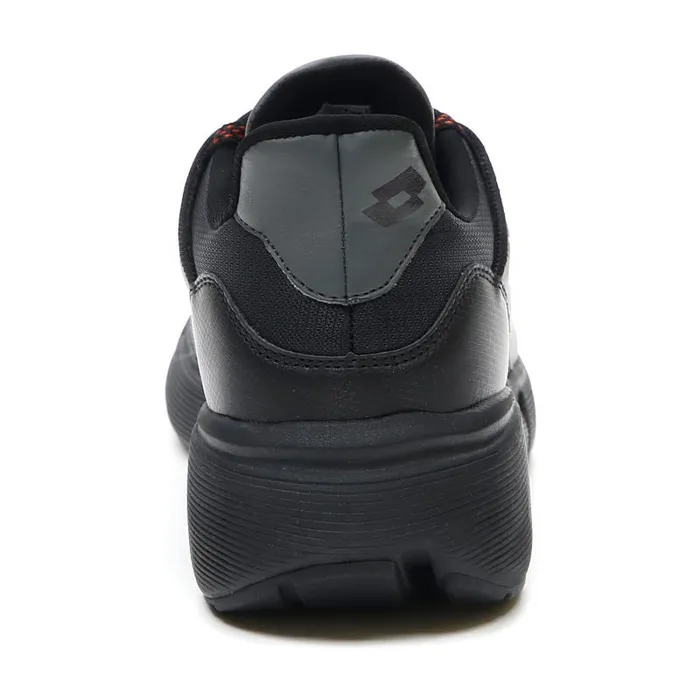 Lotto Sport Sneakers Man LIBRA AMF 1 All Blackrooibos Red