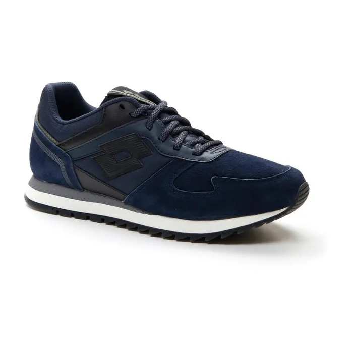 Lotto Sport Sneakers Man RUNNER PLUS 03995 IV SUE Dark Blueall Black