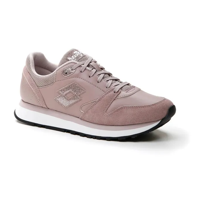 Lotto Sport Sneakers Woman TRAINER WEDGE III W Bark Pinkbark Pink Metal Lotto Sport Sneakers Woman TRAINER WEDGE III W Bark Pinkbark Pink Metal