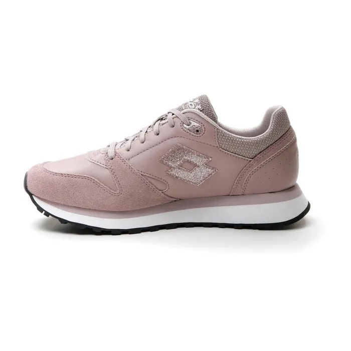 Lotto Sport Sneakers Woman TRAINER WEDGE III W Bark Pinkbark Pink Metal Lotto Sport Sneakers Woman TRAINER WEDGE III W Bark Pinkbark Pink Metal