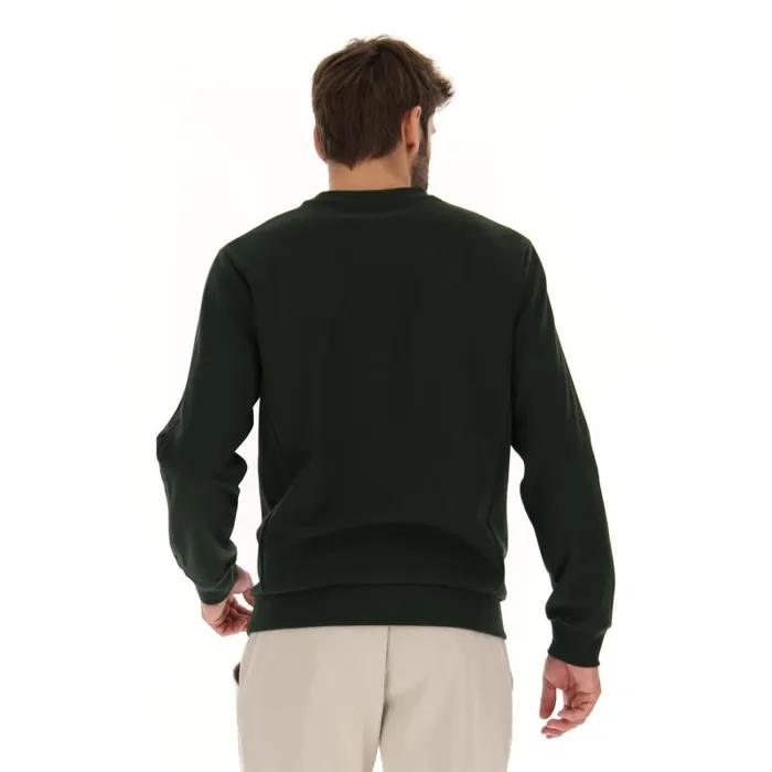 Lotto Sport Sweatshirts Man ATHLETICA DUE V SWEAT RN Duffel Green