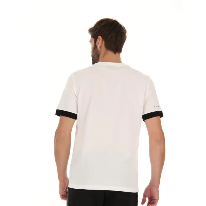Lotto Sport TShirts Man ATHLETICA CLASSIC V TEE Candy White Lotto Sport TShirts Man ATHLETICA CLASSIC V TEE Candy White