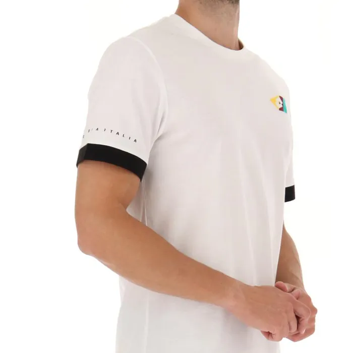Lotto Sport TShirts Man ATHLETICA CLASSIC V TEE Candy White Lotto Sport TShirts Man ATHLETICA CLASSIC V TEE Candy White