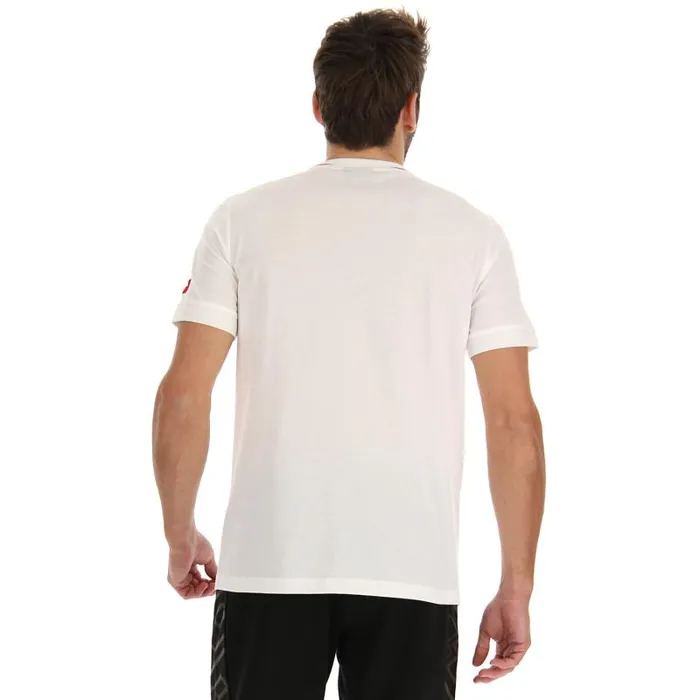 Lotto Sport TShirts Man ATHLETICA CLASSIC VI TEE 1 Candy White Lotto Sport TShirts Man ATHLETICA CLASSIC VI TEE 1 Candy White