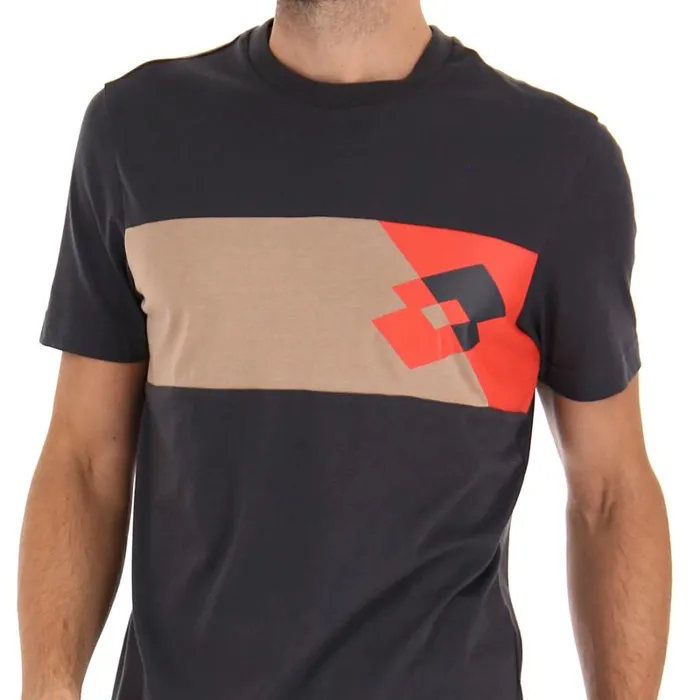 Lotto Sport TShirts Man ATHLETICA PLUS II TEE 1 Ebonystucco Brown Lotto Sport TShirts Man ATHLETICA PLUS II TEE 1 Ebonystucco Brown