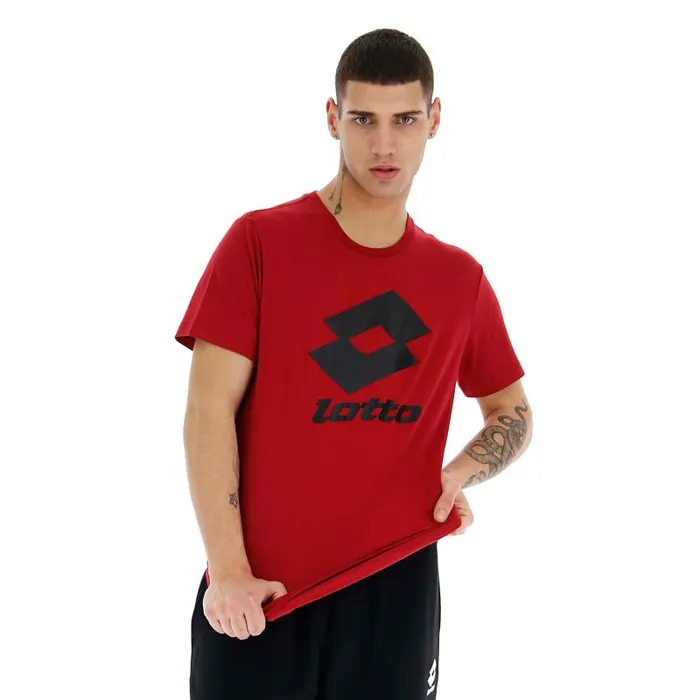 Lotto Sport TShirts Man SMART II TEE JS Red Scooter