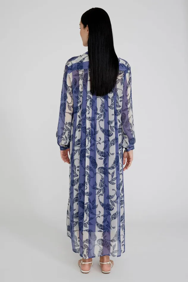 Louisa Dress Bellwether Blue Women Chan Luu Dresses