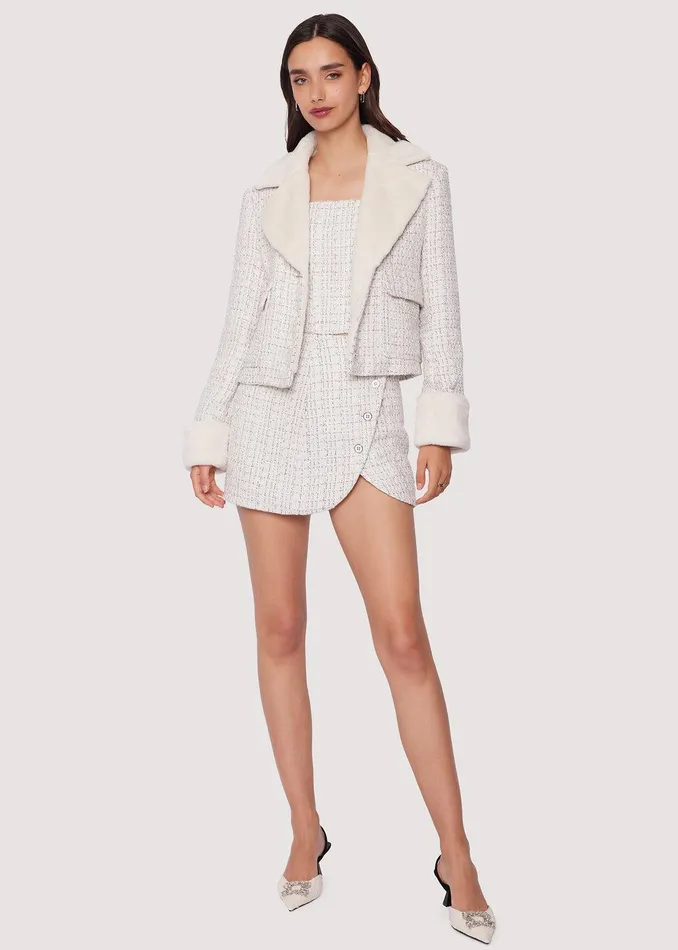 Louise Jacket Offwhitemulti Women Lost Wander Outerwear