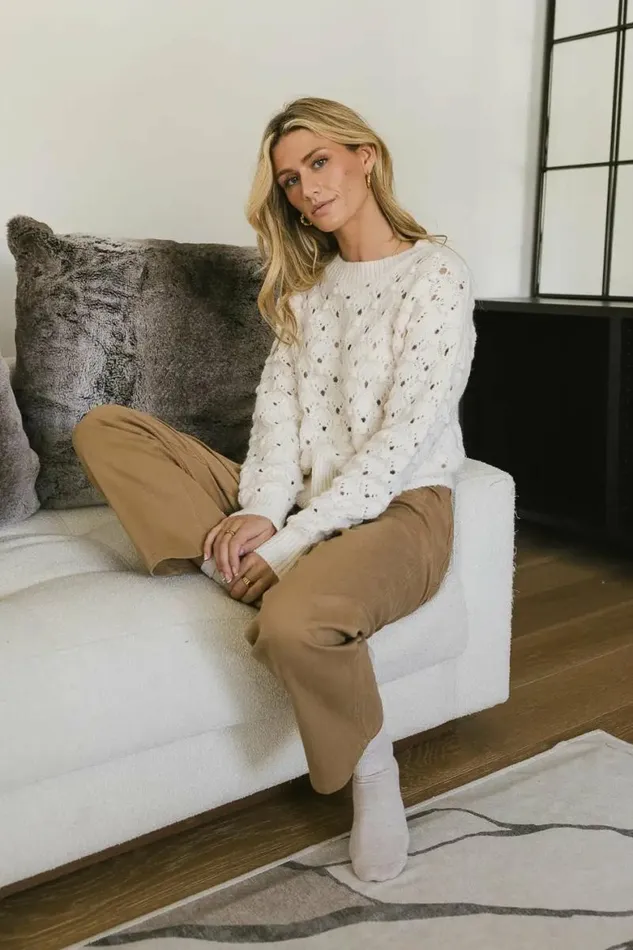 Magnolia Straight Leg Pants In Tan Tan Women Bohme Pants