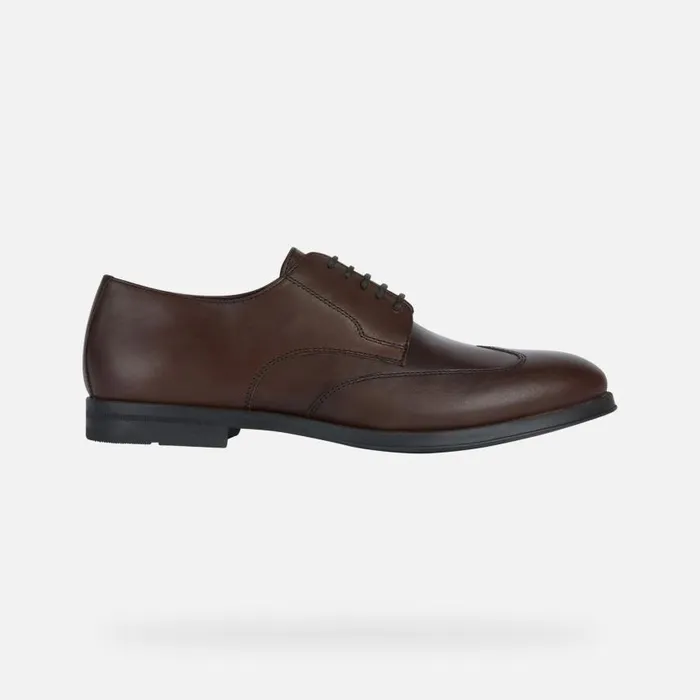 Man Geox Formal Shoes DECIO Men039s Brown Special Occasion Shoes Geox Dark Brown