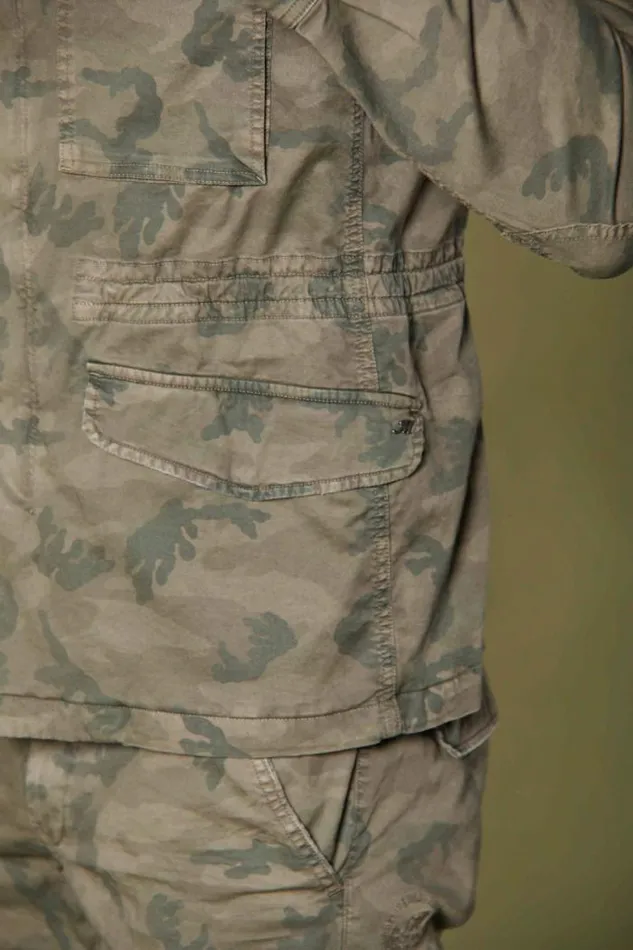Man M74 Jacket Field Jacket In Cotton With Camouflage Pattern Regular Mason039s Jackets