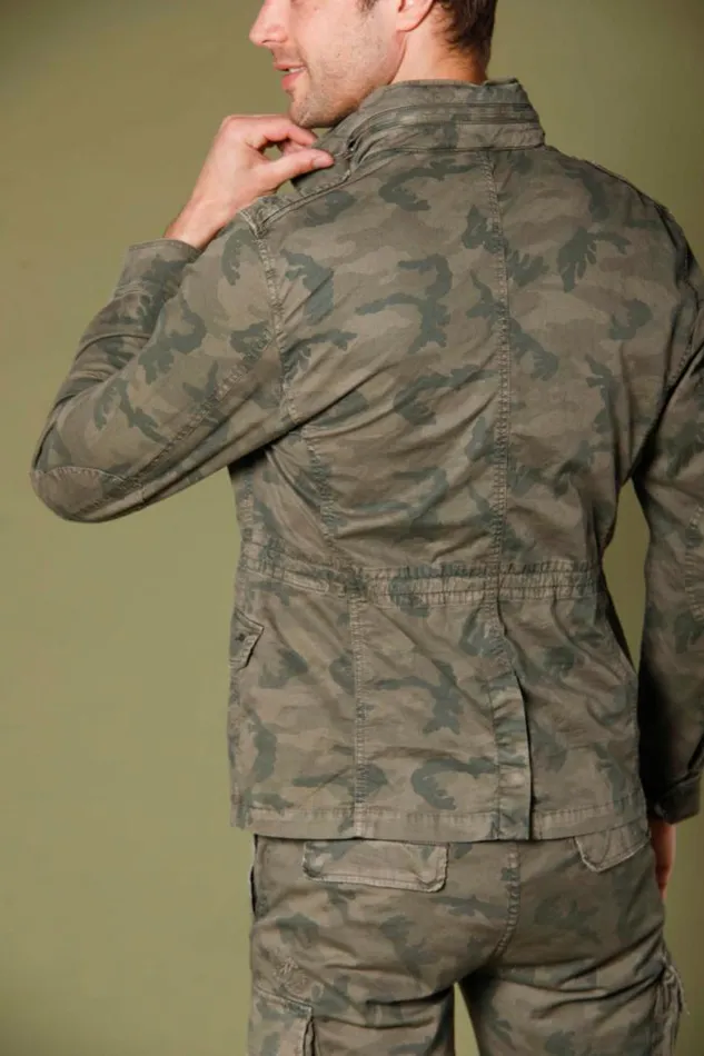 Man M74 Jacket Field Jacket In Cotton With Camouflage Pattern Regular Mason039s Jackets